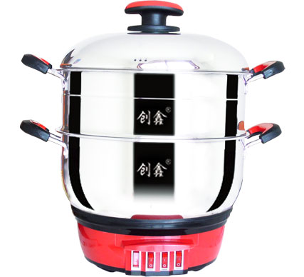 中國紅電熱鍋